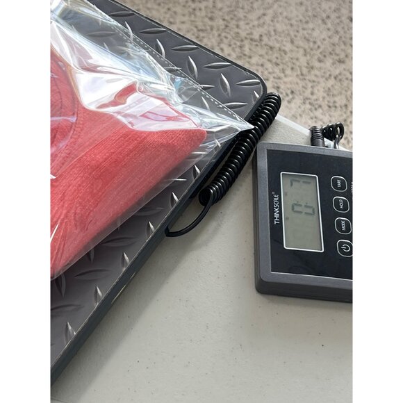 Fenini Shirt Size Medium Long Sleeve Scoop Neck Tee Slub Knit Pocket Lagenlook - Picture 6 of 6